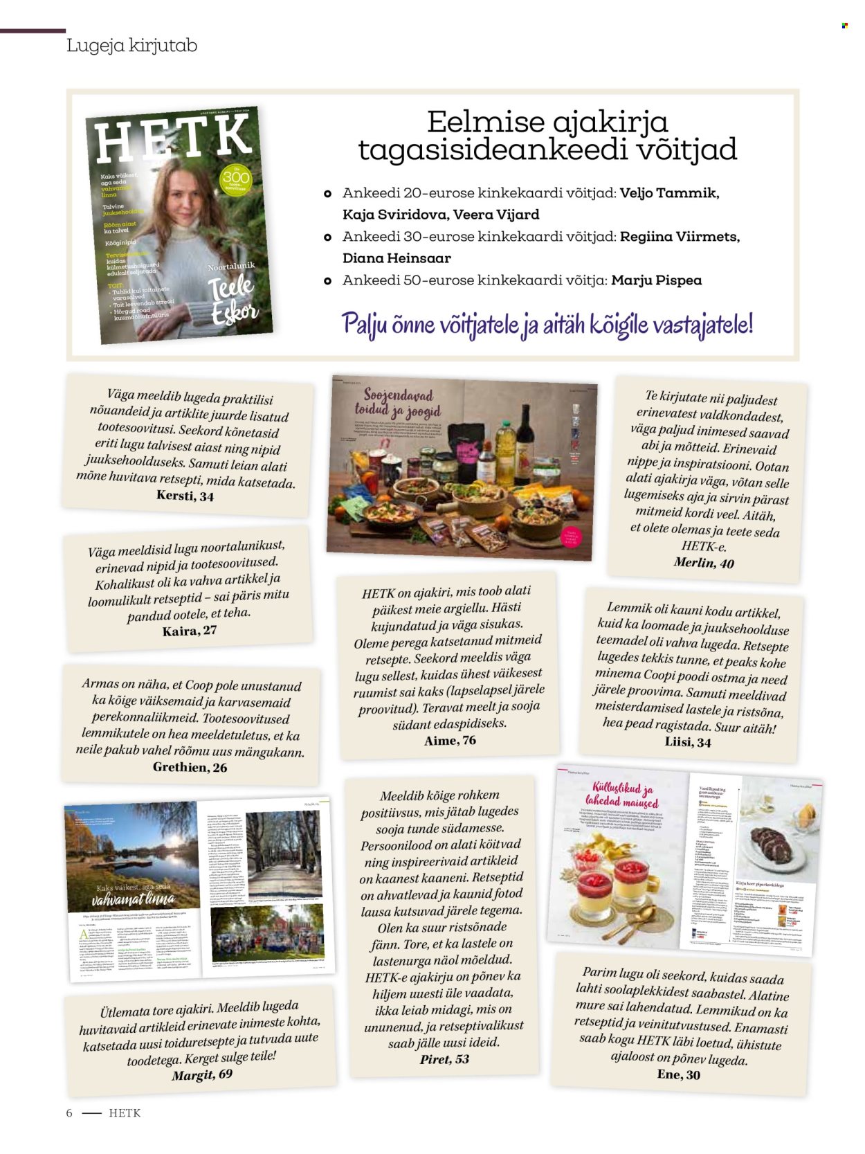 Coop kliendileht - 04.03.2025 - 31.05.2025. Lehekülg 1
