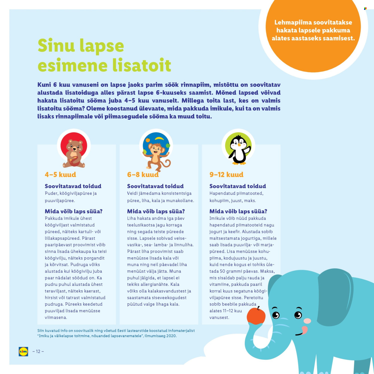Lidl kliendileht. Lehekülg 1
