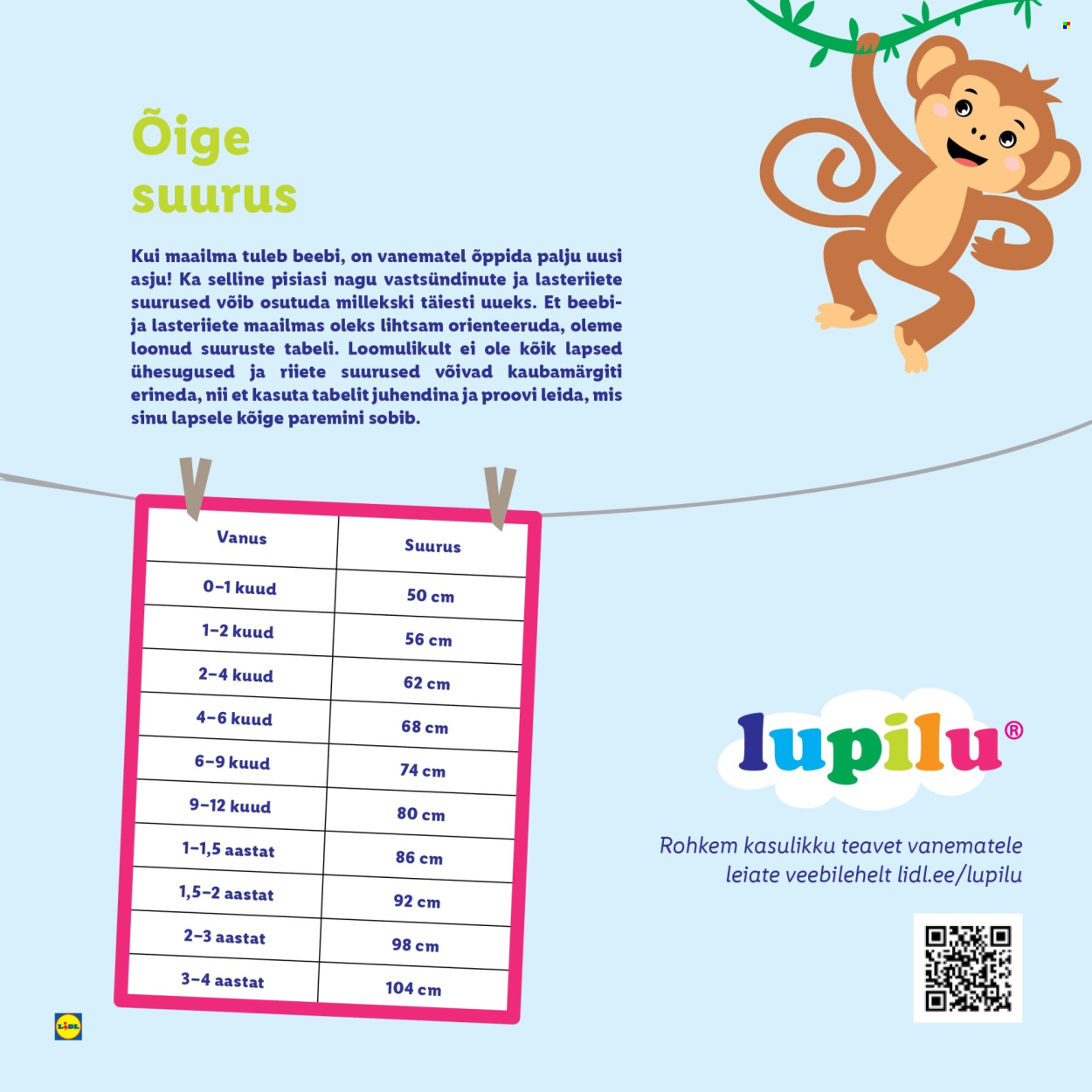 Lidl kliendileht. Lehekülg 1