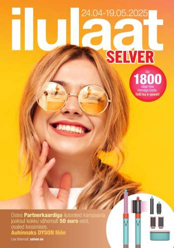 Kaupluse Selver kliendileht - 24.04.2025 - 19.05.2025.