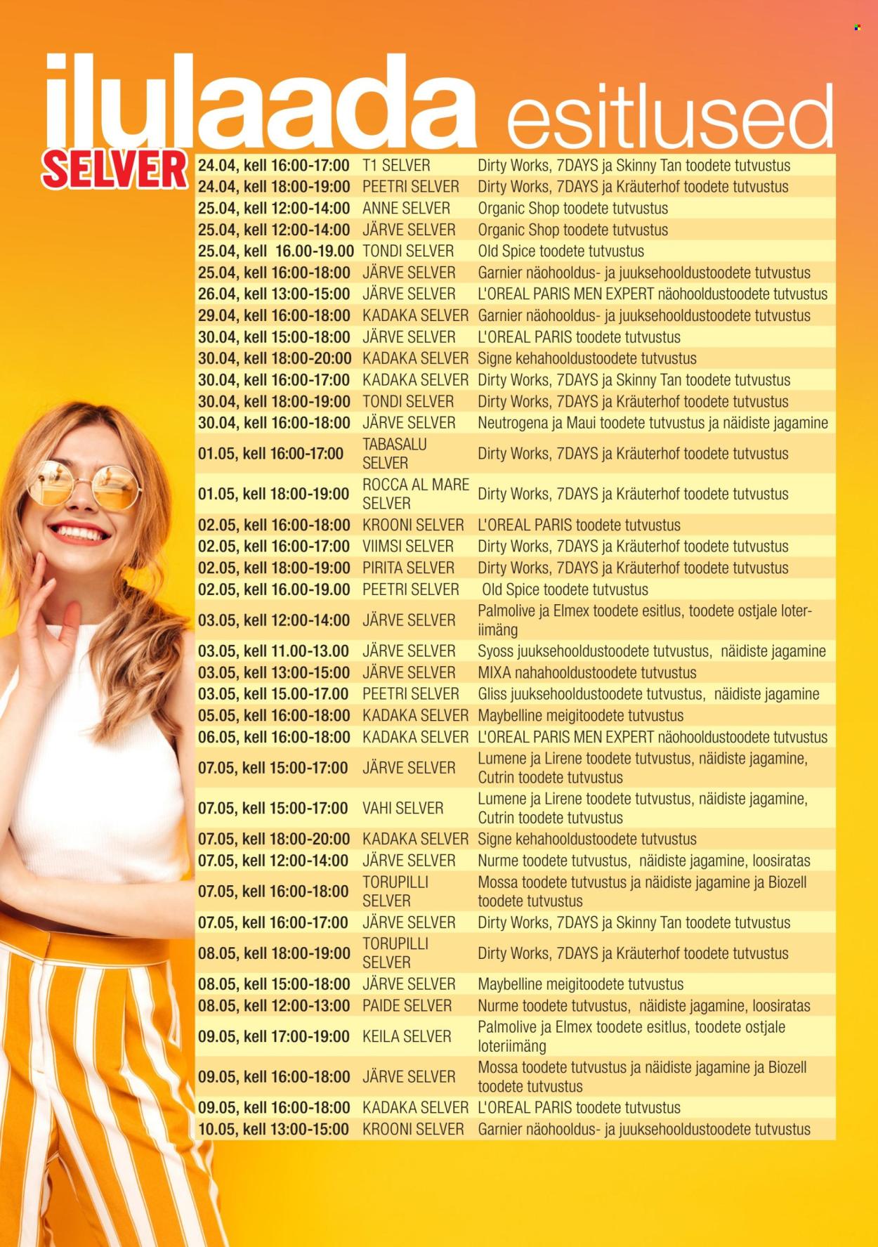 Selver kliendileht - 24.04.2025 - 19.05.2025. Lehekülg 1
