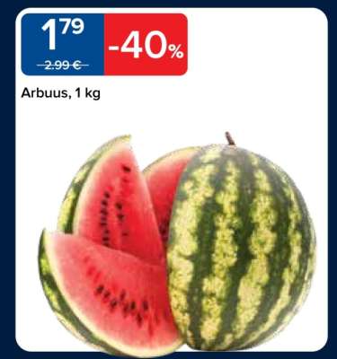 Arbuus, 1 kg