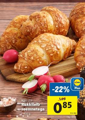 MINU LEIB Rukkileib seemnetega