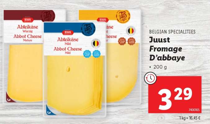 Juust Fromage D'abbaye