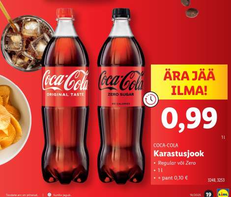 COCA-COLA Karastusjook
