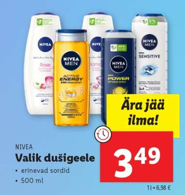 NIVEA Valik dušigeele