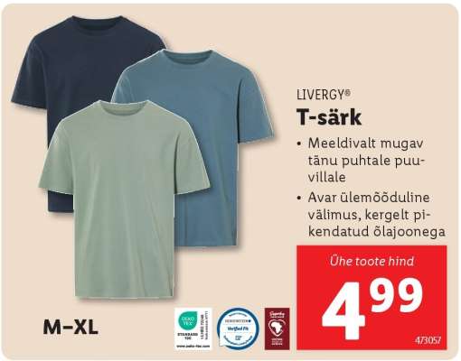 LIVERGY® T-särk