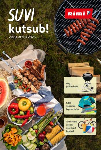 Kaupluse Rimi kliendileht - 29.04.2025 - 07.07.2025.