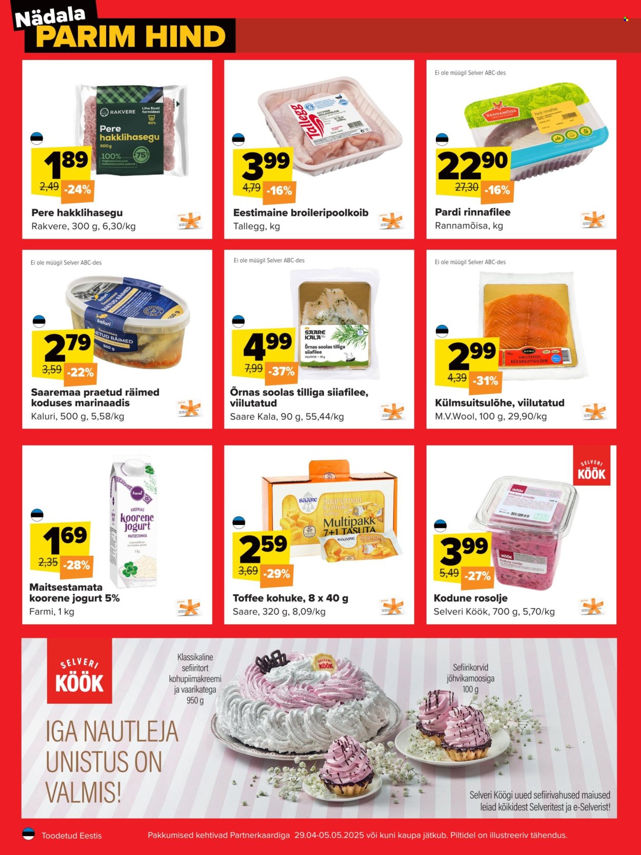 Selver kliendileht - 29.04.2025 - 05.05.2025. Lehekülg 1