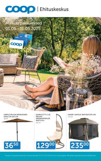 Kaupluse Coop kliendileht - 01.05.2025 - 31.05.2025.