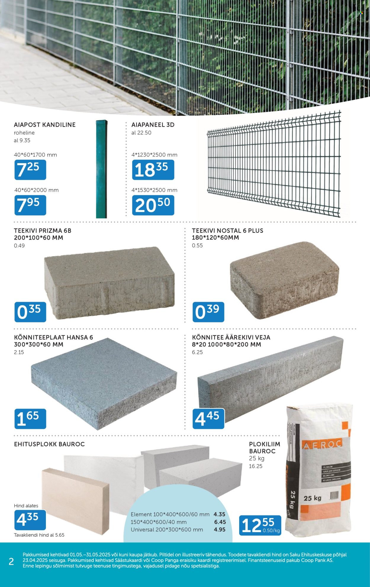 Coop kliendileht - 01.05.2025 - 31.05.2025. Lehekülg 1