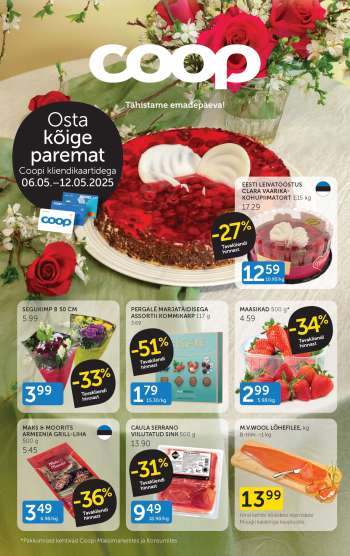 Kaupluse Coop kliendileht - 06.05.2025 - 12.05.2025.