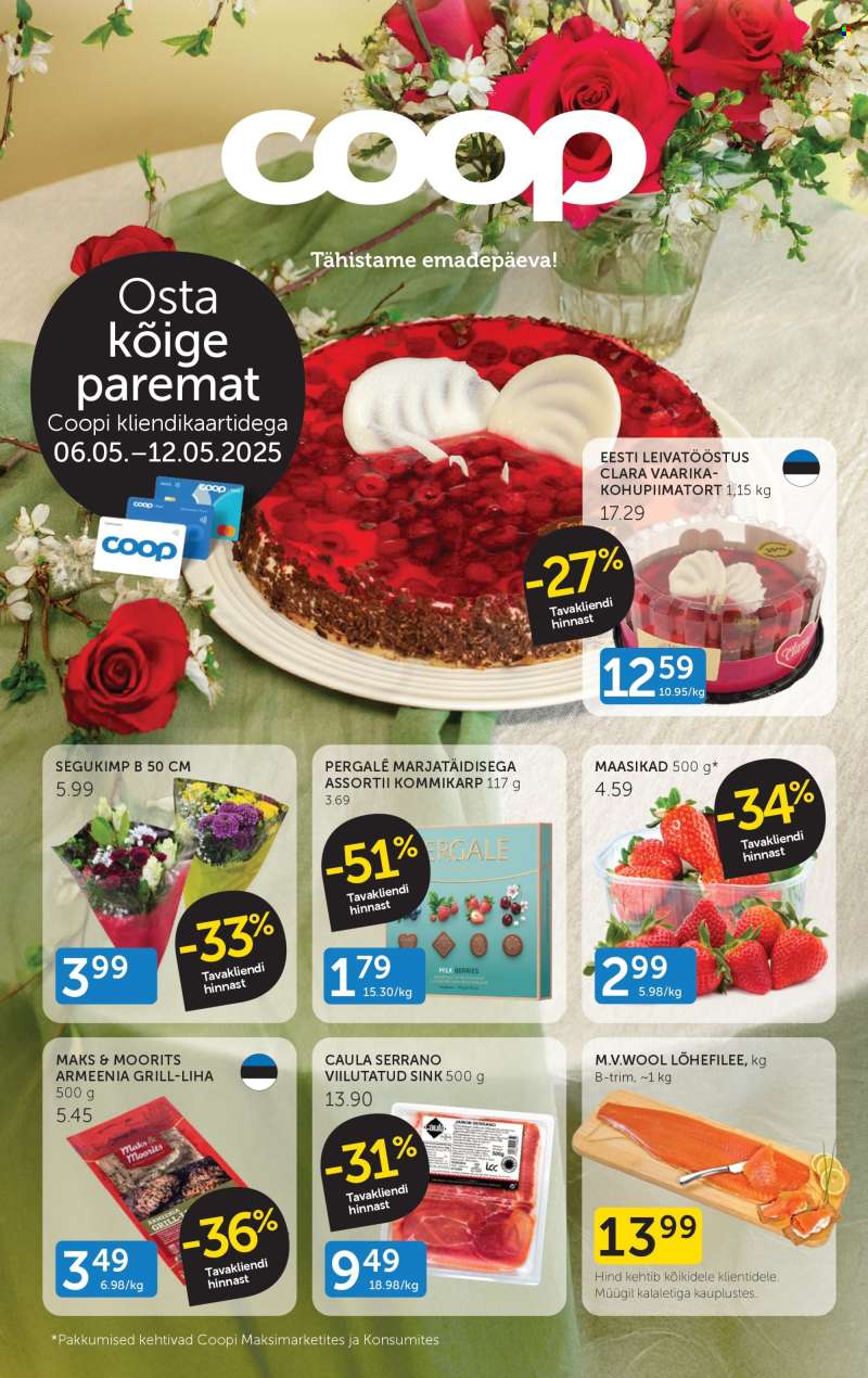 Kaupluse Coop kliendileht - 06.05.2025 - 12.05.2025.