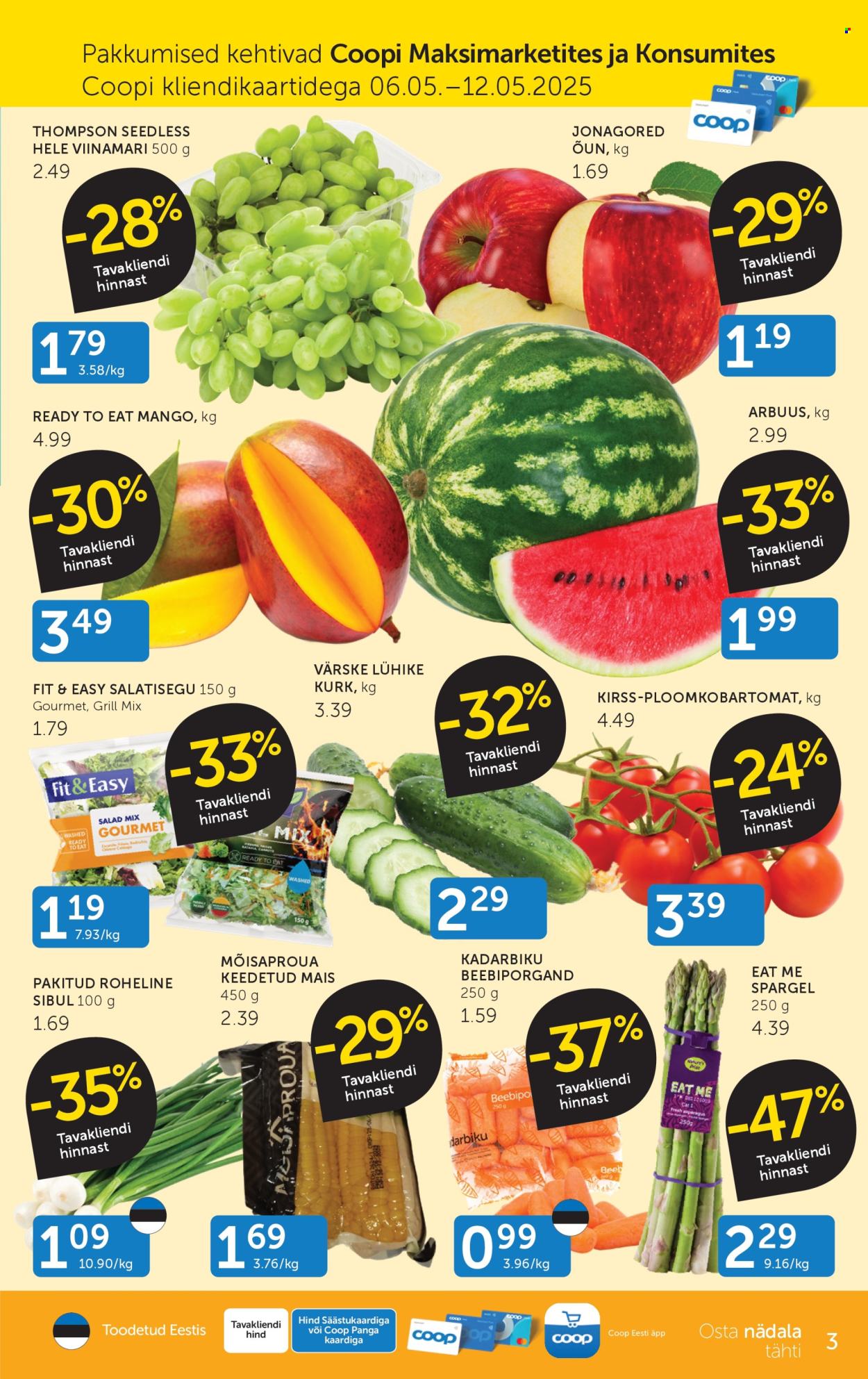 Coop kliendileht - 06.05.2025 - 12.05.2025. Lehekülg 1