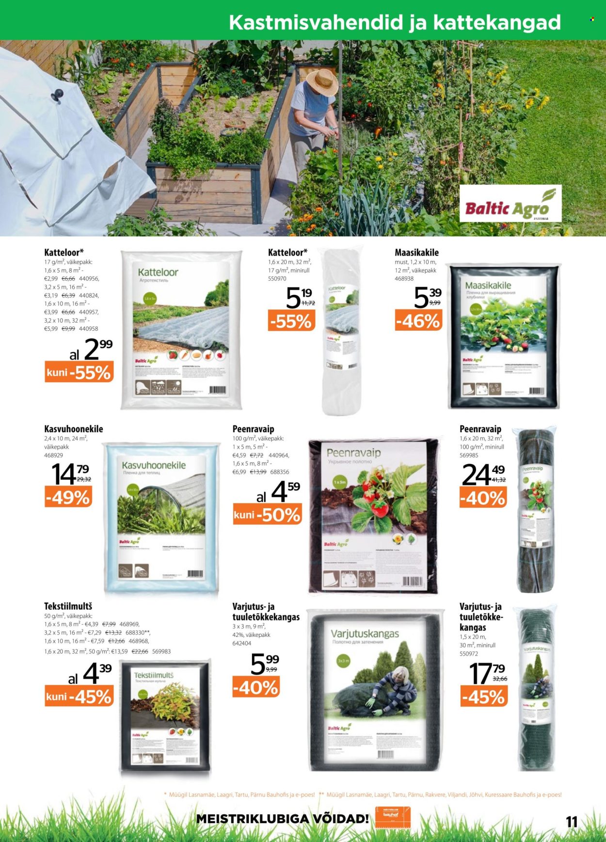 Bauhof kliendileht - 29.04.2025 - 04.06.2025. Lehekülg 1