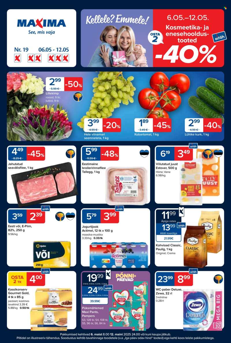 Kaupluse Maxima kliendileht - 06.05.2025 - 12.05.2025.
