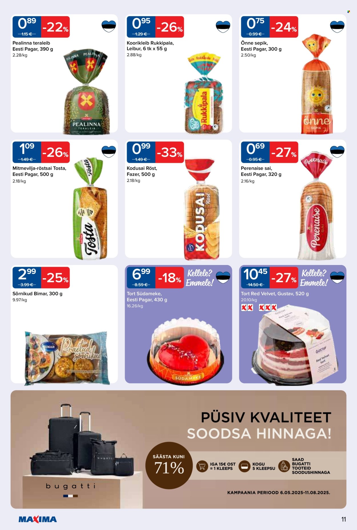 Maxima kliendileht - 06.05.2025 - 12.05.2025. Lehekülg 1
