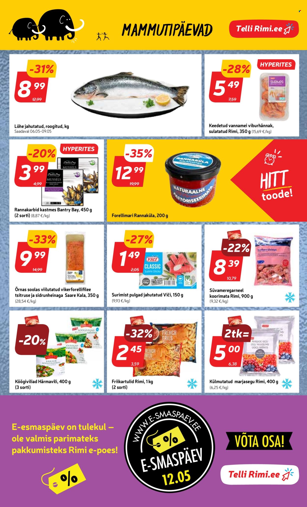 Rimi kliendileht - 06.05.2025 - 12.05.2025. Lehekülg 1