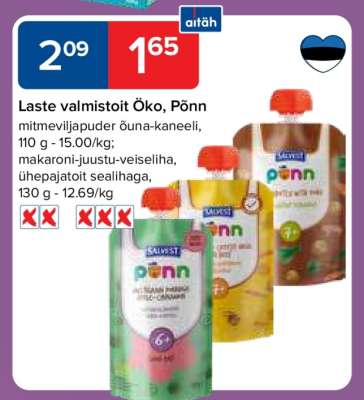 Laste valmistoit Öko, Põnn