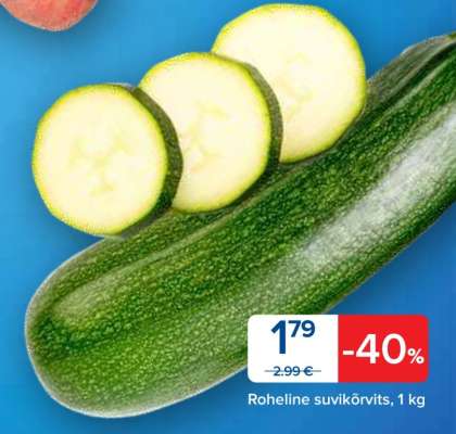 Roheline suvikõrvits, 1 kg
