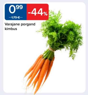 Varajane porgand kimbus