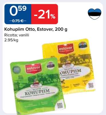 Kohupiim Otto, Estover, 200 g