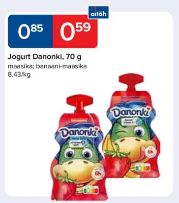 Jogurt Danonki, 70 g