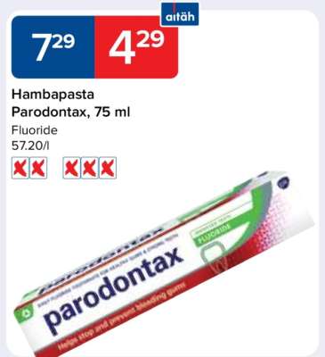 Hambapasta Parodontax, 75 ml