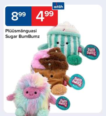 Plüüs mänguasi Sugar BumBumz