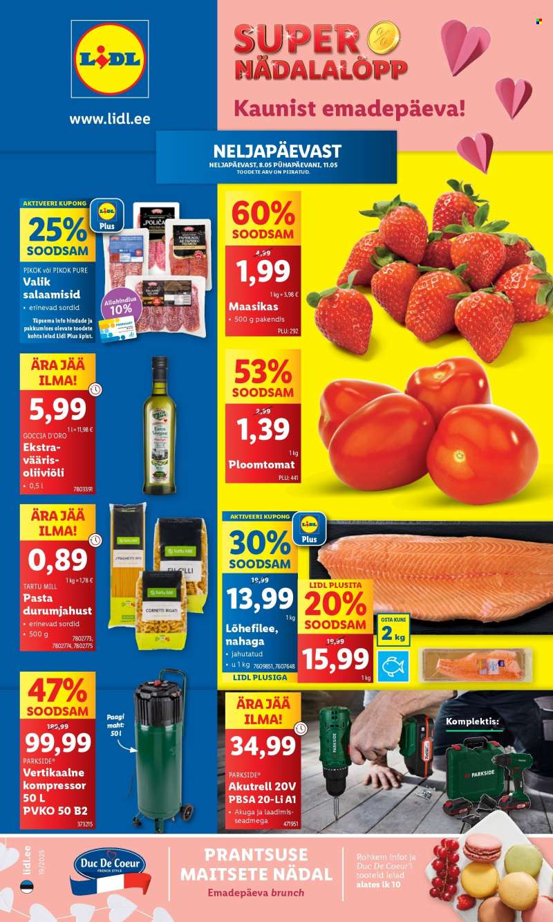 Kaupluse Lidl kliendileht - 08.05.2025 - 11.05.2025.