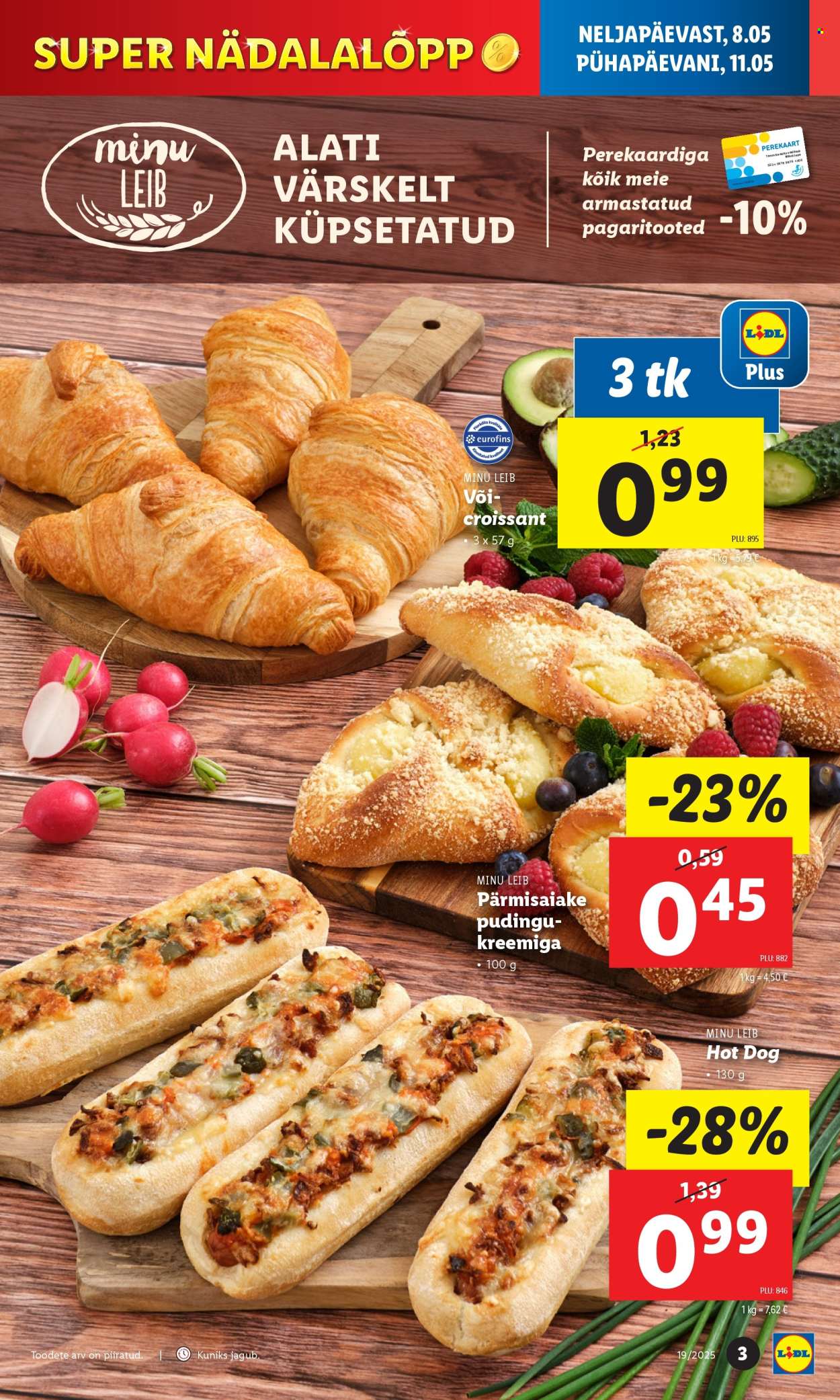 Lidl kliendileht - 08.05.2025 - 11.05.2025. Lehekülg 1