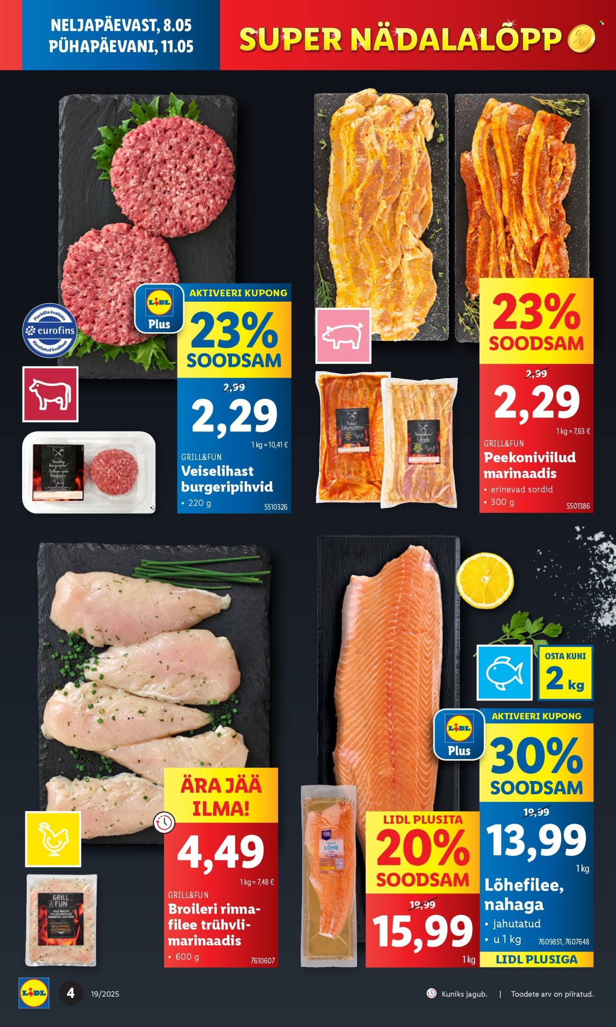 Lidl kliendileht - 08.05.2025 - 11.05.2025. Lehekülg 1
