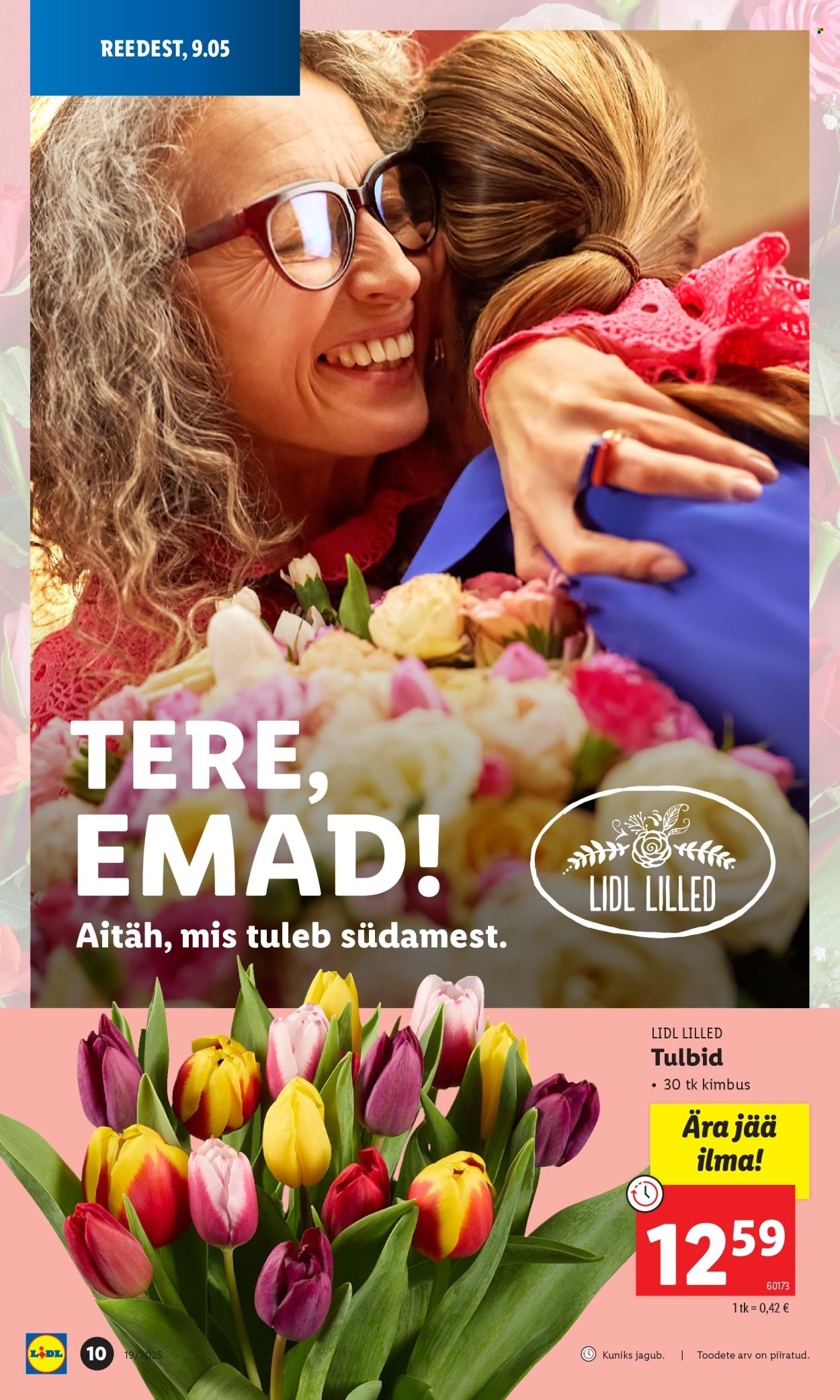 Lidl kliendileht - 08.05.2025 - 11.05.2025. Lehekülg 1