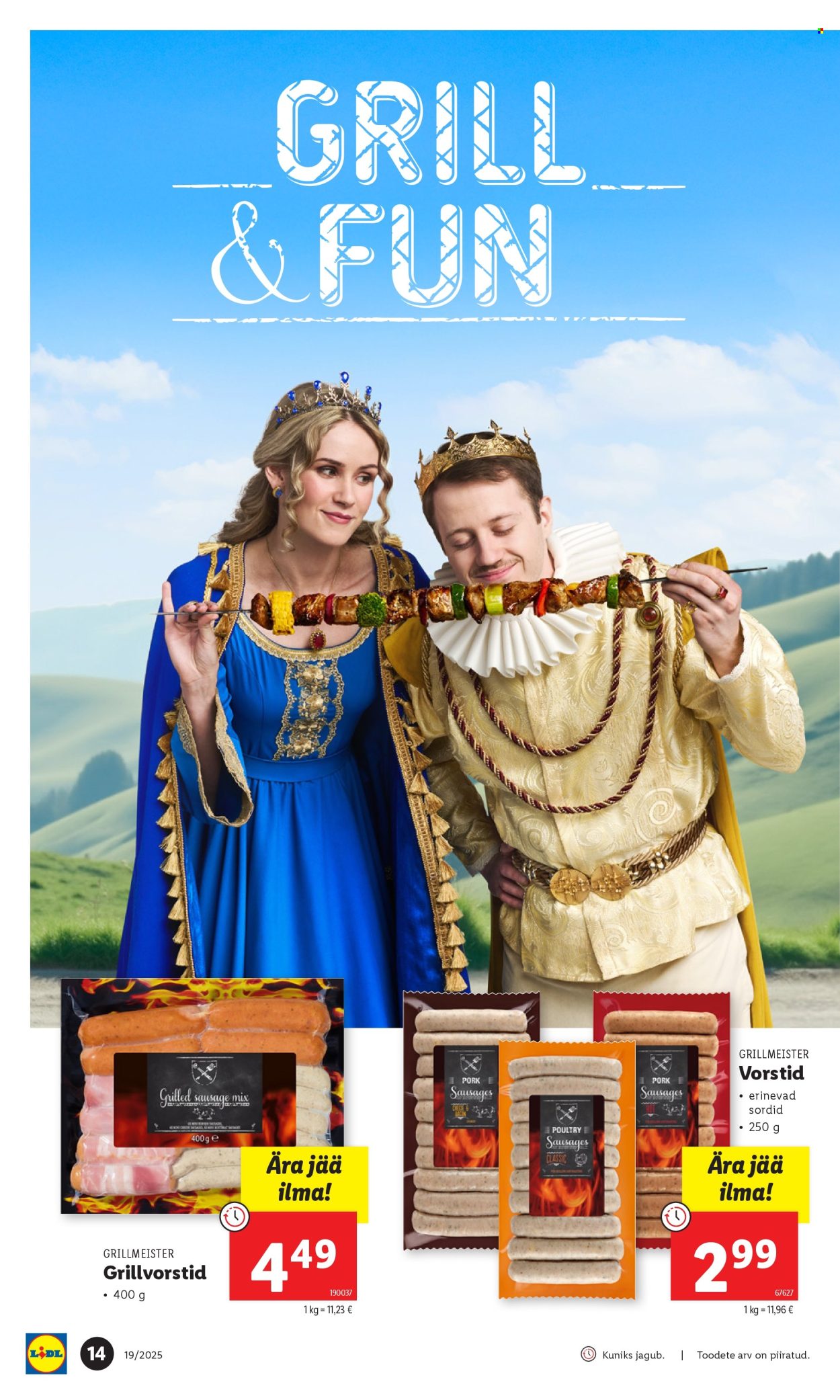 Lidl kliendileht - 08.05.2025 - 11.05.2025. Lehekülg 1