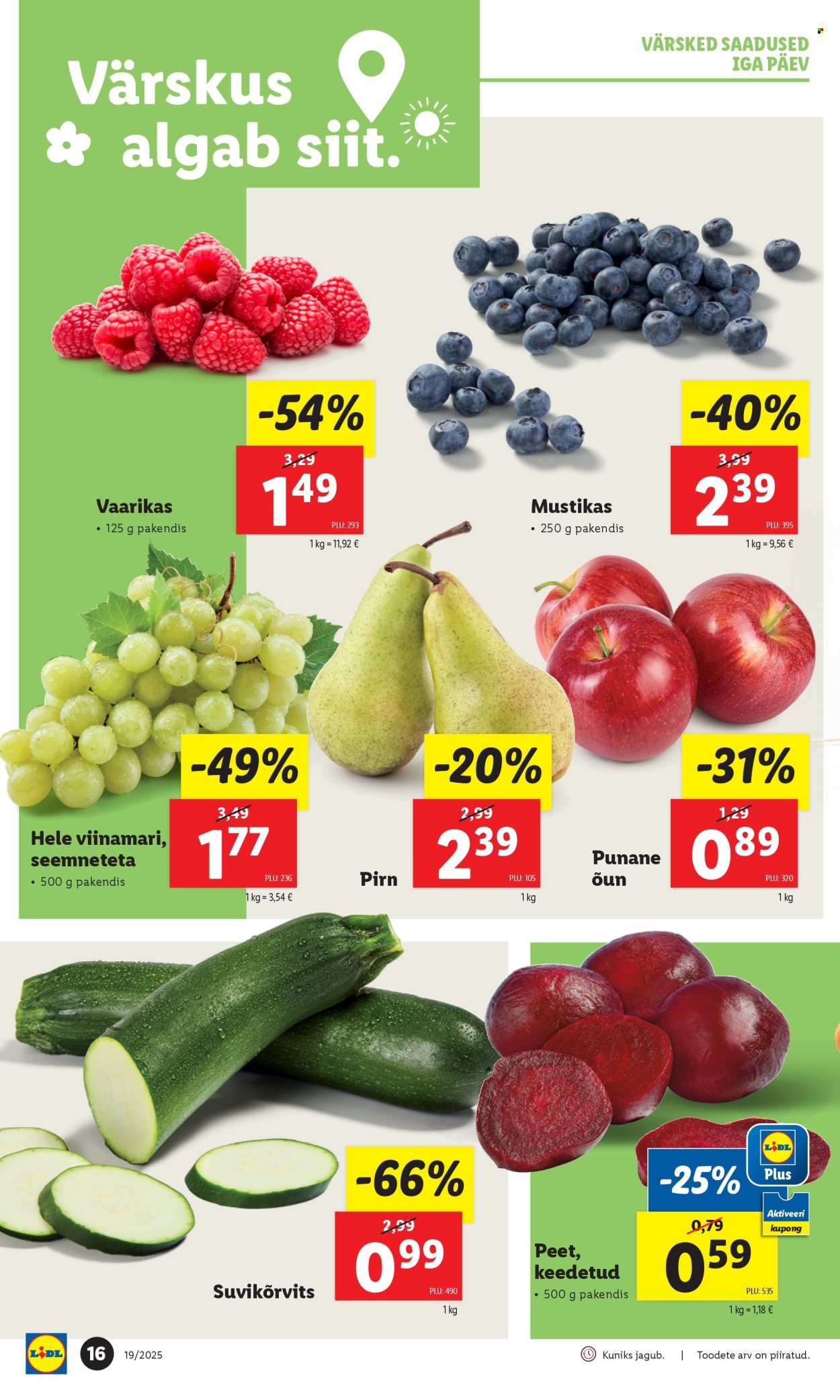 Lidl kliendileht - 08.05.2025 - 11.05.2025. Lehekülg 1