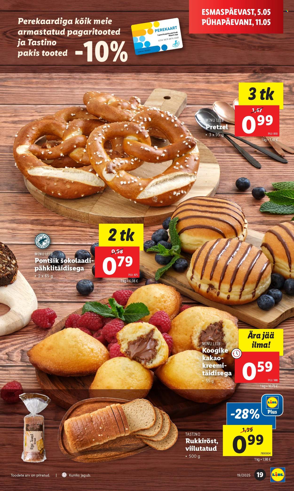 Lidl kliendileht - 08.05.2025 - 11.05.2025. Lehekülg 1