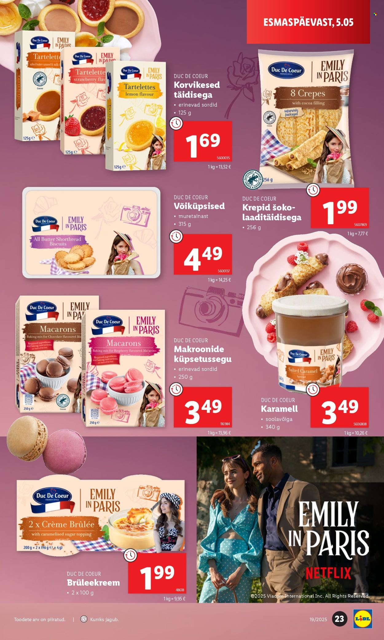 Lidl kliendileht - 08.05.2025 - 11.05.2025. Lehekülg 1