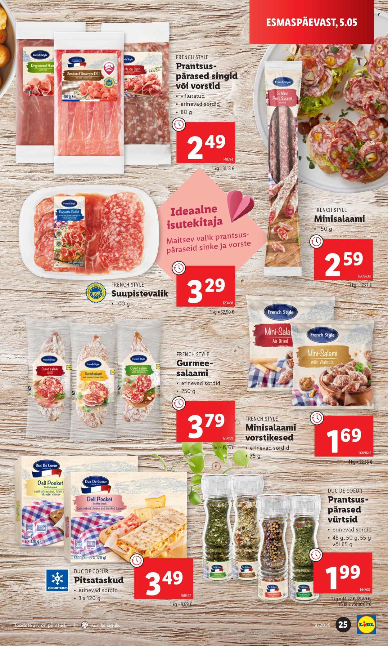 Lidl kliendileht - 08.05.2025 - 11.05.2025. Lehekülg 1