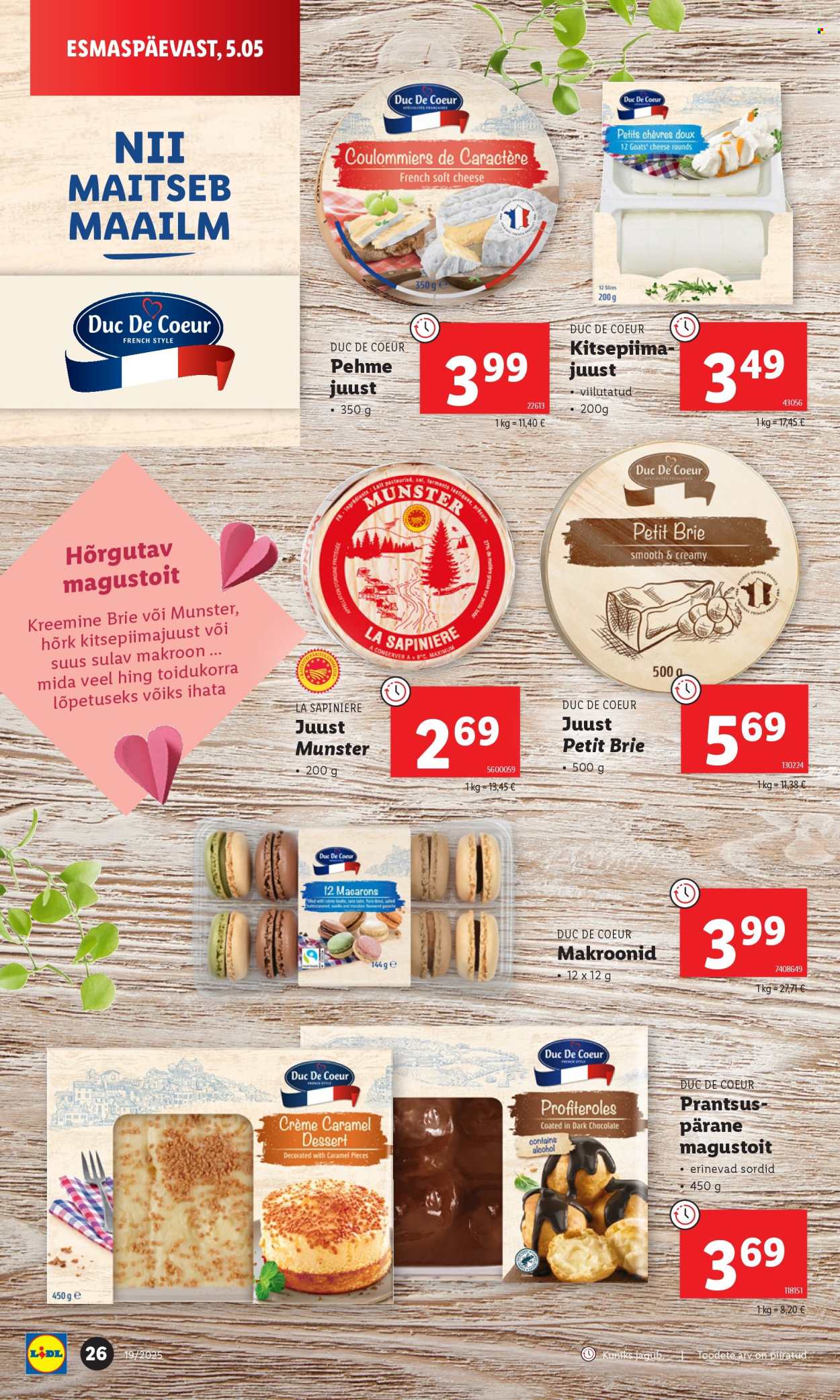 Lidl kliendileht - 08.05.2025 - 11.05.2025. Lehekülg 1