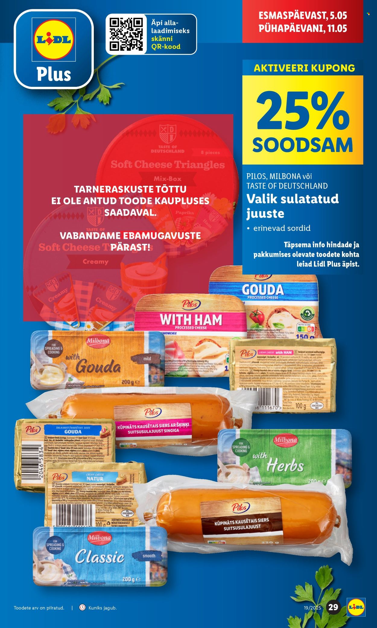 Lidl kliendileht - 08.05.2025 - 11.05.2025. Lehekülg 1
