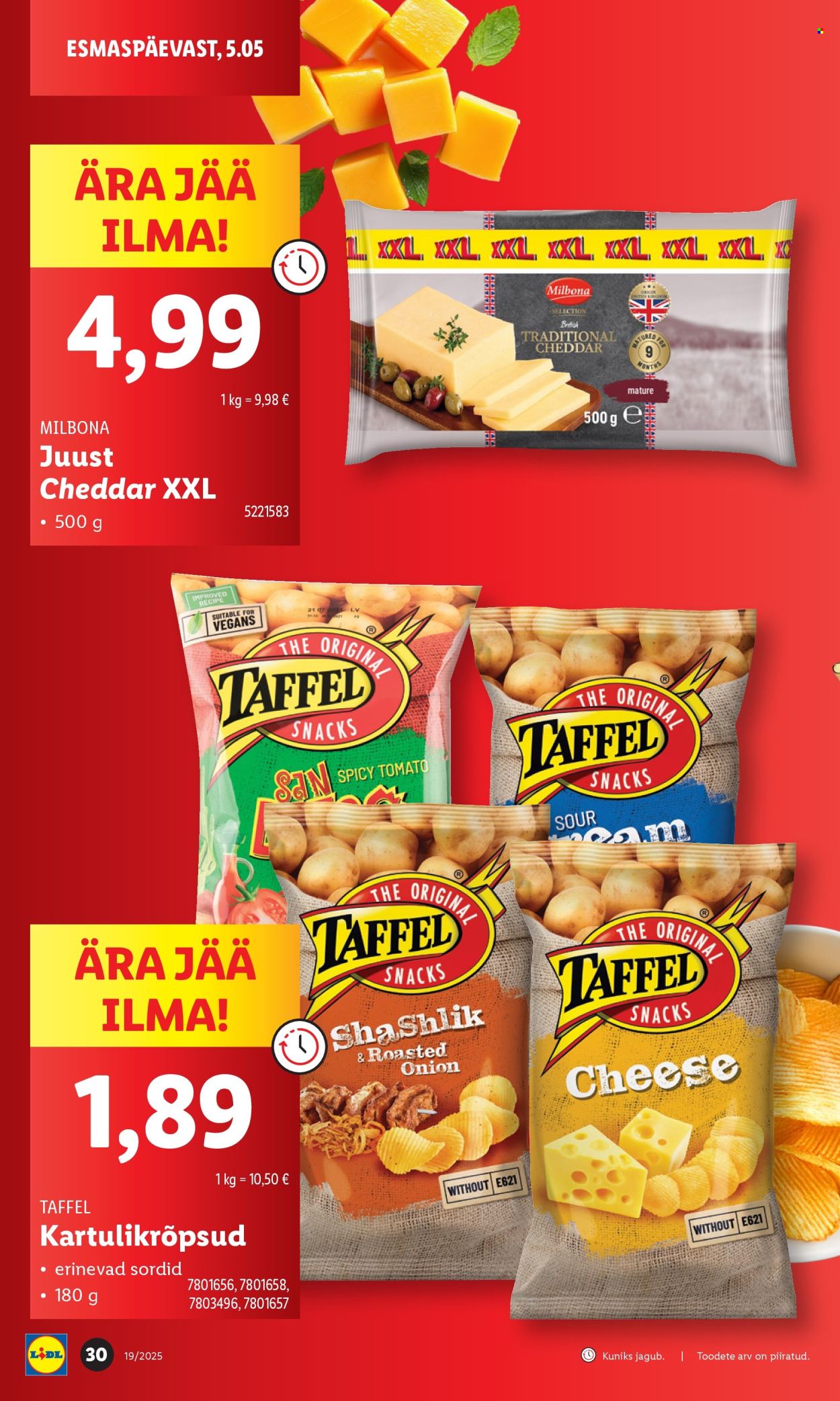 Lidl kliendileht - 08.05.2025 - 11.05.2025. Lehekülg 1