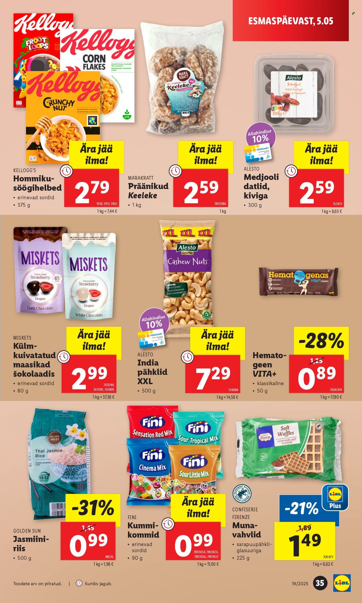 Lidl kliendileht - 08.05.2025 - 11.05.2025. Lehekülg 1