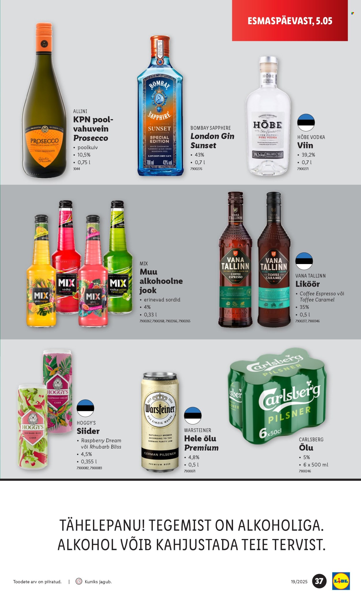 Lidl kliendileht - 08.05.2025 - 11.05.2025. Lehekülg 1