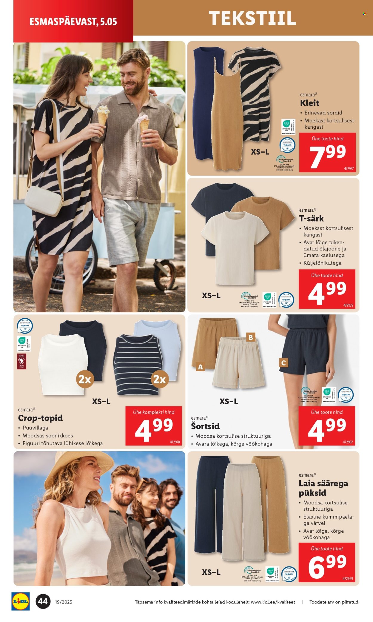 Lidl kliendileht - 08.05.2025 - 11.05.2025. Lehekülg 1