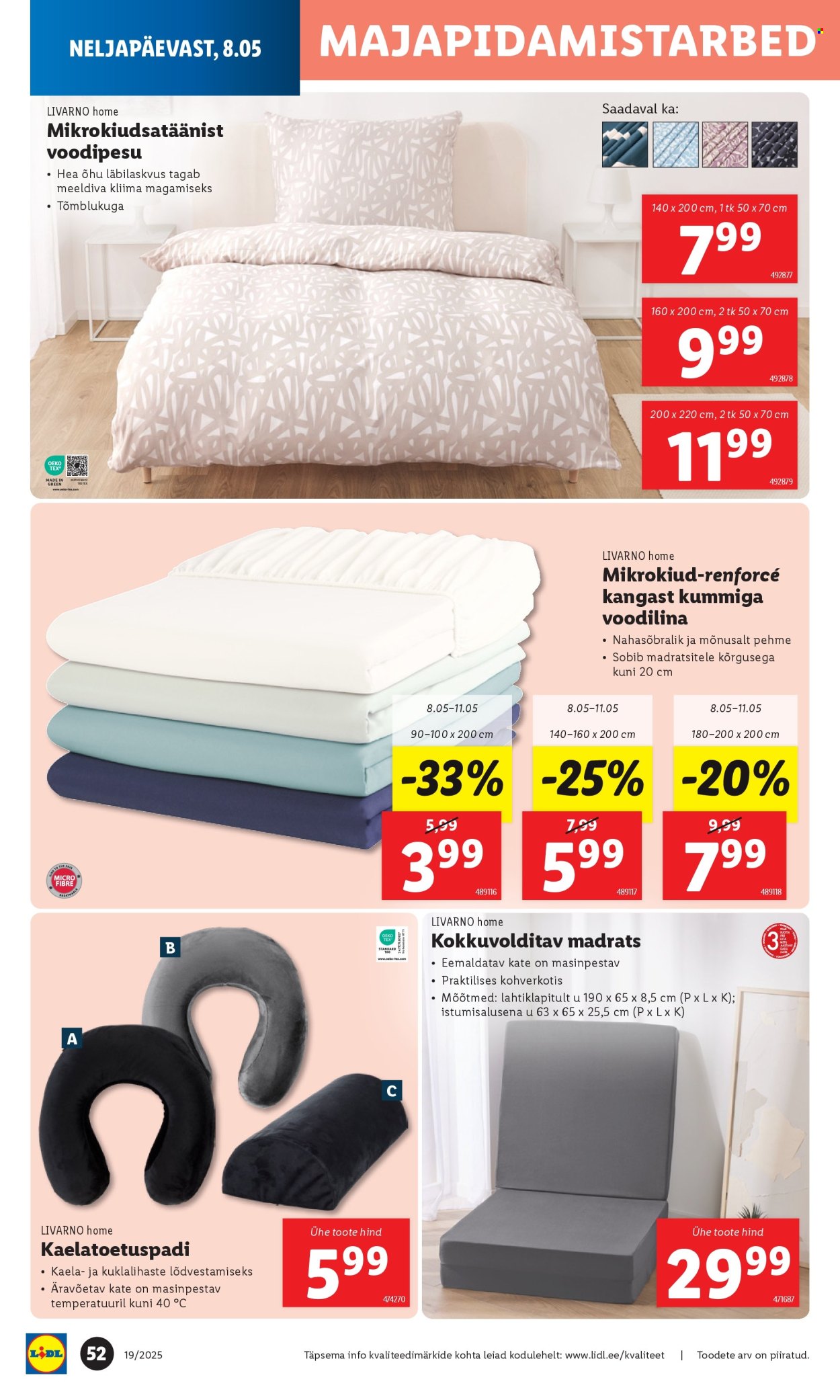 Lidl kliendileht - 08.05.2025 - 11.05.2025. Lehekülg 1