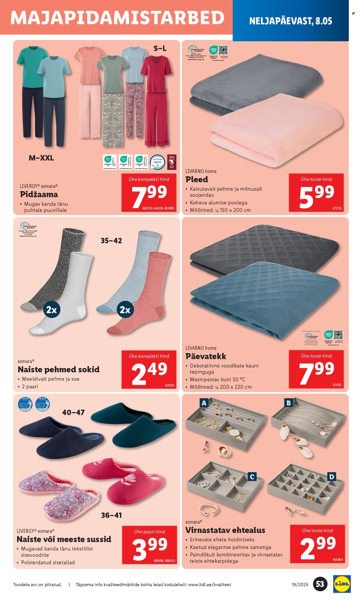 Lidl kliendileht - 08.05.2025 - 11.05.2025. Lehekülg 1