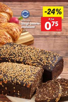 MINU LEIB Singi-juustu-croissant