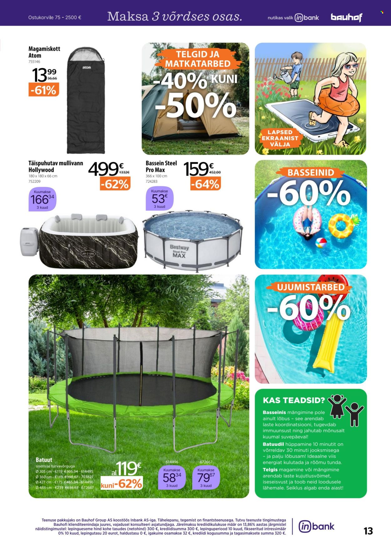 Bauhof kliendileht - 03.07.2025 - 04.08.2025. Lehekülg 13
