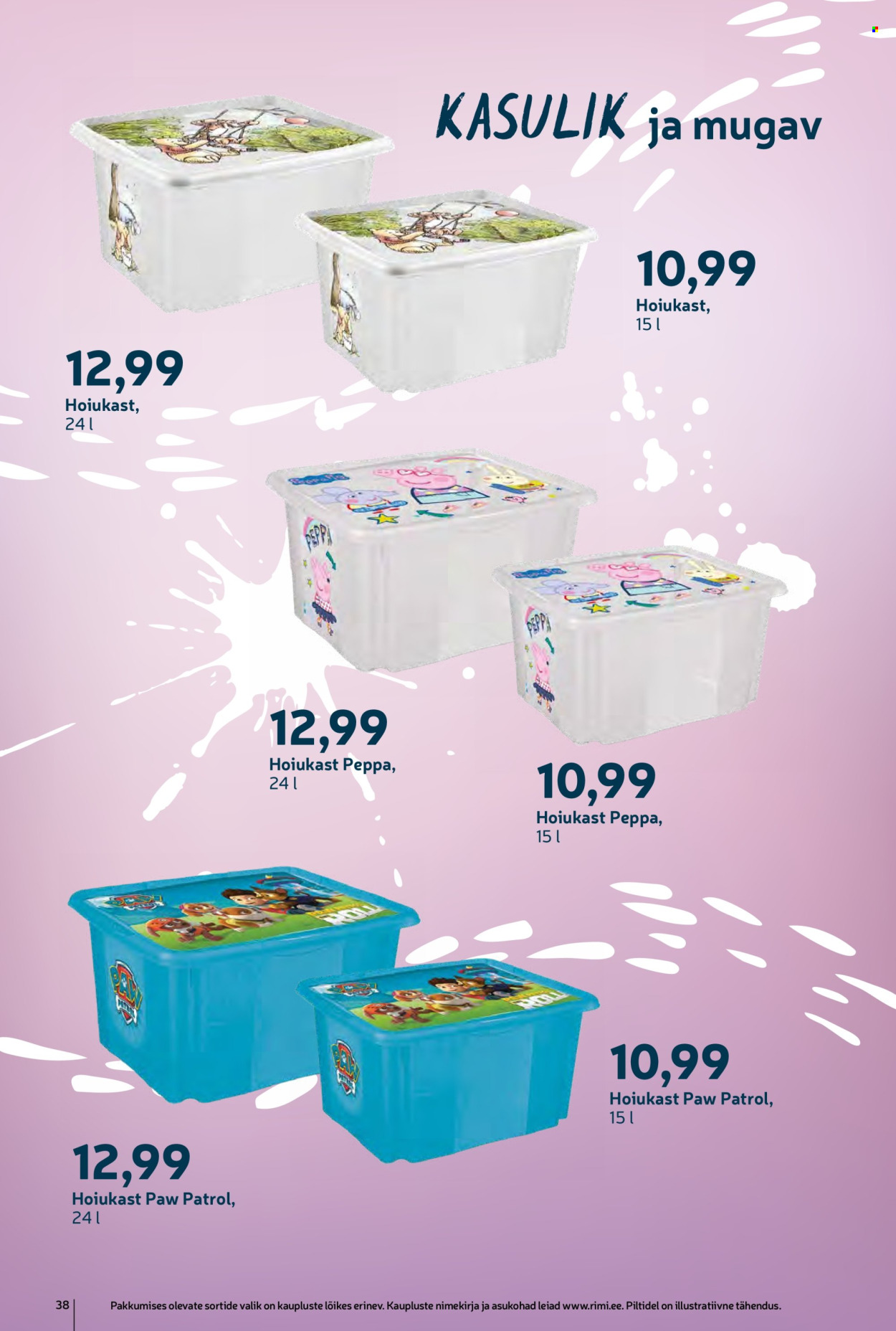 Rimi kliendileht - 29.07.2025 - 08.09.2025. Lehekülg 38