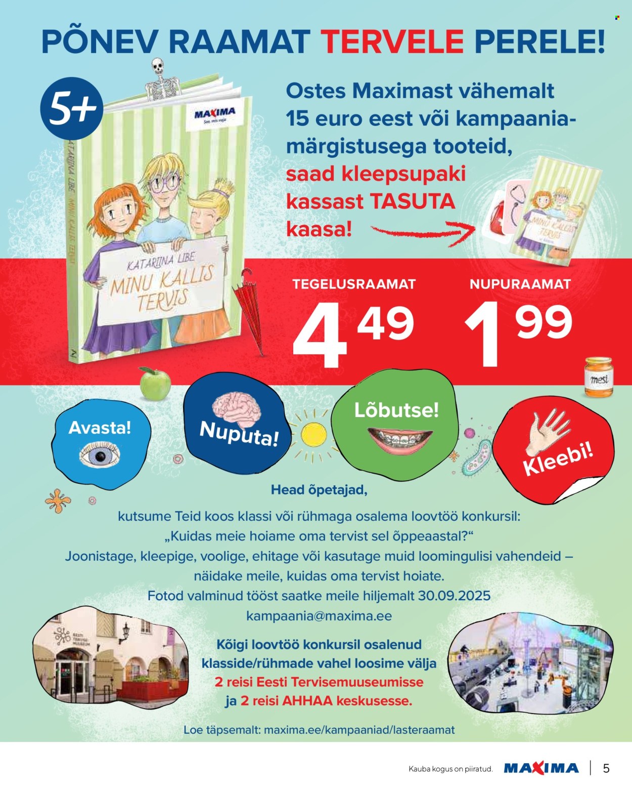 Maxima kliendileht - 31.07.2025 - 03.09.2025. Lehekülg 5